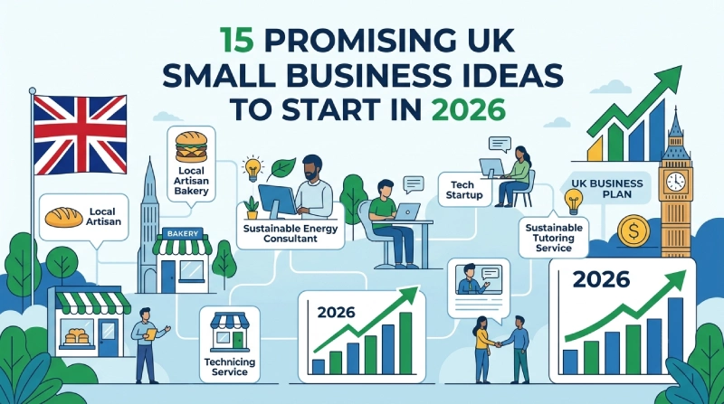 15 Promising UK Small Business Ideas to Start in 2026